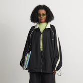 Unisex Jacket Casual Retro Sports Jacket Spring and Autumn Loose Lapel Jacket